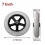 2pcs 7-inch Inner Hole Diameter 8mm Wheel Replacement for Wheelchairs, Rollators, Walkers, And More 2