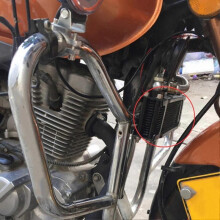 Universal Motorcycle Oil Cooler Engine Radiator Cooling Accessories for 125250CC ATV Dirt Bike