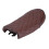 Motorcycle Seat Cushion CG125 Modification Brown Diamond Pattern Comfortable Durable PU Leather Vintage Style Replacement for Customisatio 4