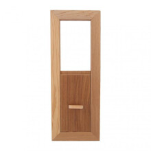 Cedar Wood Ventilation Outlet Sauna Accessories Premium Spa Equipment Durable Wooden Air Vent Panel Smooth Finish for Enhanced Experienc