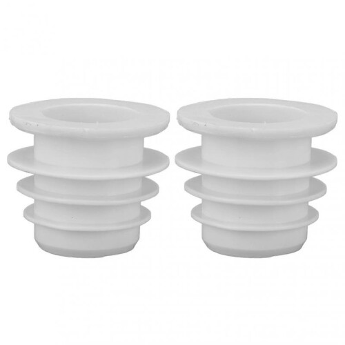 2PCS Conical Valve Adapter Sleeves W70263 Compatible Replacement for Pentair Separator W63900 Durable Plastic Material Easy Installatio