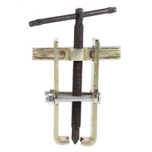 Two-Jaw Bearing Puller 100mm Adjustable Centre Shaft Durable Steel Compact Design for Removing Bearings Gears Pulleys Repair Tool