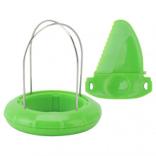 Green Kiwi Peeler Multi-Purpose Fruit Slicer Tool Core Remover Stainless Steel Durable Design Easy to Use for Effortless Fruit Preparatio