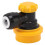 5/16 Quick Push Fit Ball Lock Connector Gas Input Yellow Liquid Durable Plastic Easy Installation Compact Design for Brewing System 2