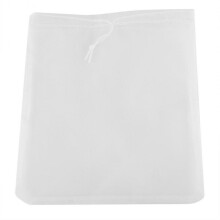 Food-Grade Nut Milk Filtration Bag Fine Mesh Nylon Reusable Filter Bag for Almond Milk Juices Drinks Home Brewing Straining Durable Easy to Clea