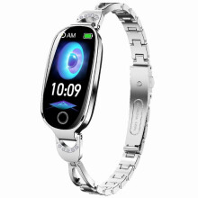 (Style A, Multicolor) F81 Women's Bangle Watch Smart Watch Bluetooth Call Sleeping Monitor Sports Tracker