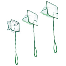 Aquarium Fish Tank Cleaning Kit 3 Pack Handheld Fishing Nets Small Size Sturdy Construction NonSlip Handle Easy to Store and Use