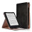 Auto-wake/sleep Vertical PU Leather Stand Case with Hand Strap for Kobo Clara HD (2018) - Black 1