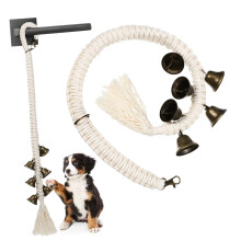 2 Pcs Doorbell Rope Dog Bells for Potty Training Doorbells Door Bell Rope for Door Knob