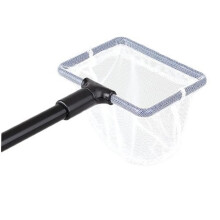 Aquarium Tank Cleaning Tools 5in1 Cleaning Kit Long Handle Brush Net Rake Easy to Assemble Disassemble Blue