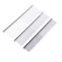 Pet Comb 3 Sizes Stainless Steel Pet Dog Pin Comb Double Use Long Hair Dog Grooming Tool Brush 1Pcs 3.5X19Cm