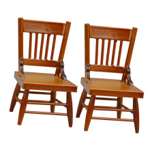 Realistic Miniature Furniture Dollhouse Mini Chair Set 1:12 Scale Miniature Toy
