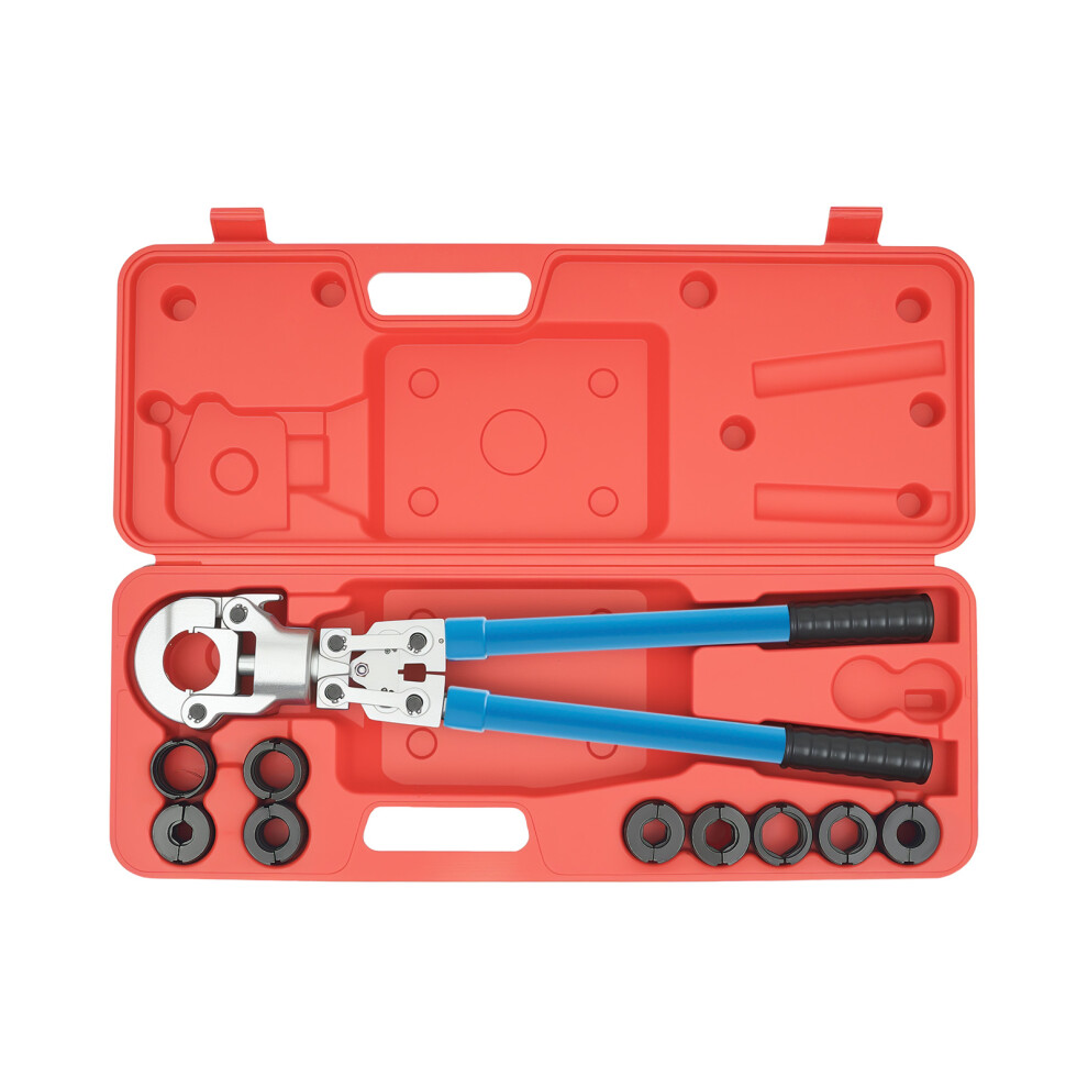 Cw-1632 9Pcs Pex Crimping Tool Kit For Crimping Aluminum/Pex/Pb Pipe 763508673991
