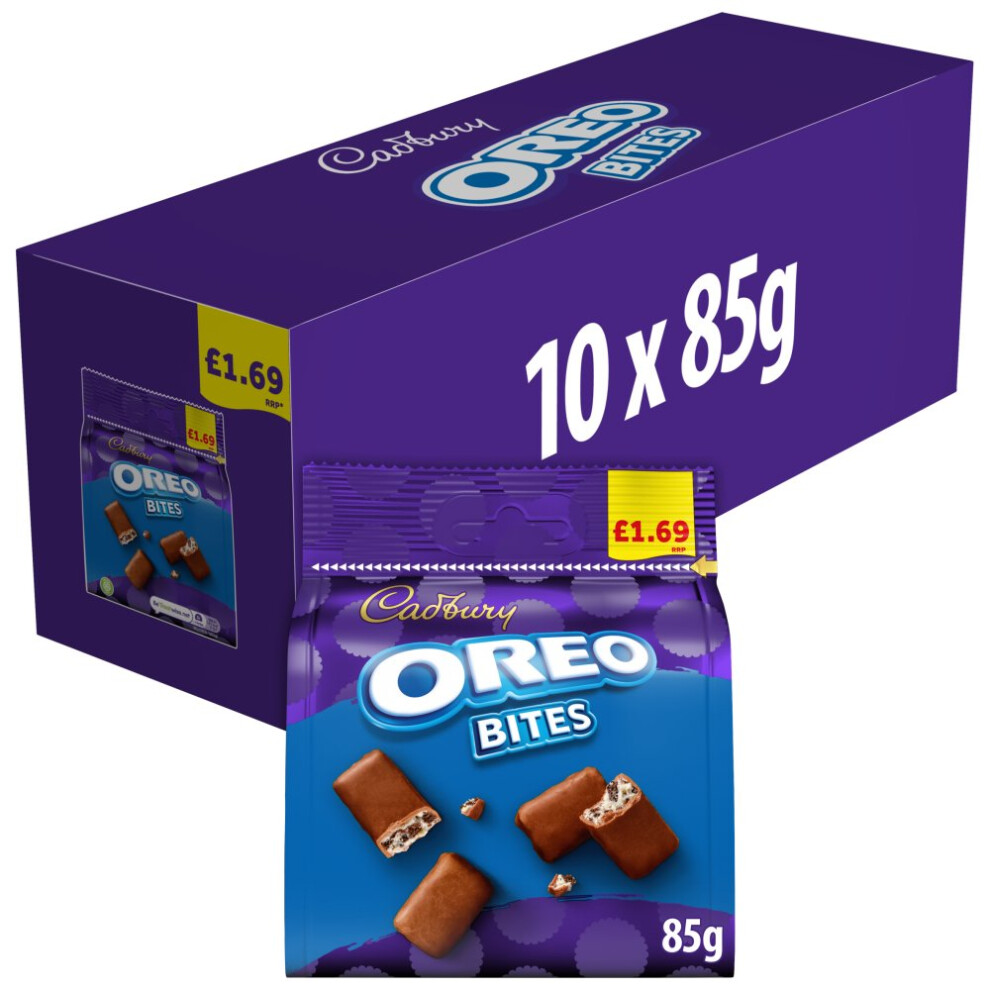 Cadbury Oreo Milk Oreo Chocolate 85G (Pack Of 10)