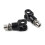 Black Motorcycle Rear Passenger Foot Pegs Bracket For Harley Softail 2000-2020 5