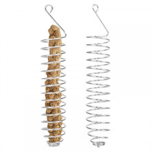 2 PCS Parrot Treat Holder,Stainless Steel Bird Fruit Vegetable Stick Skewer Bird Feeder Toy for Parrot Bird Parakeet Cockatiels