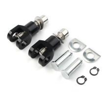 High Quality Black Motorcycle Rear Passenger Foot Pegs Bracket For Harley Softail 2000-2020