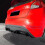 For Ford Fiesta ST MK7 Rear Diffuser Lip Valance Bumper Body Kit 2012-17 6