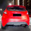 For Ford Fiesta ST MK7 Rear Diffuser Lip Valance Bumper Body Kit 2012-17 7