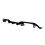 For Ford Fiesta ST MK7 Rear Diffuser Lip Valance Bumper Body Kit 2012-17 8