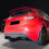For Ford Fiesta ST MK7 Rear Diffuser Lip Valance Bumper Body Kit 2012-17 9
