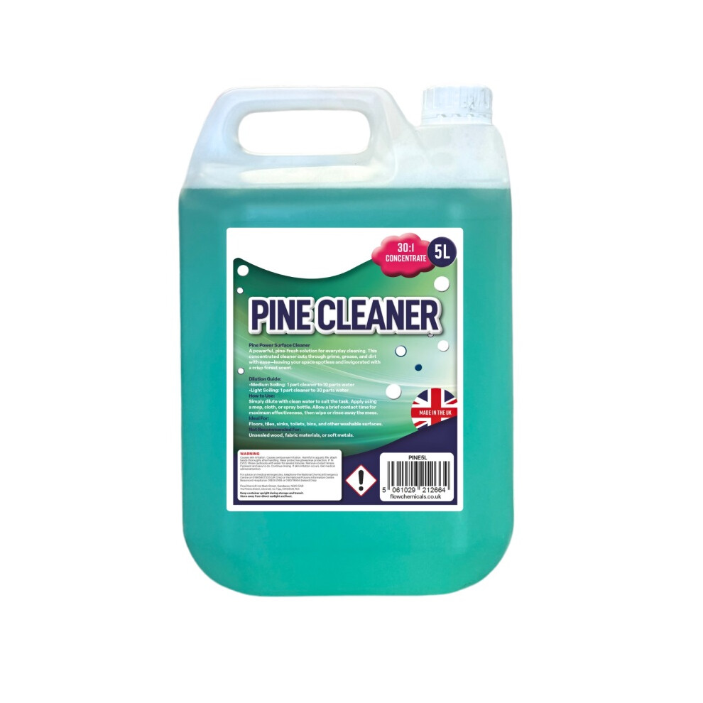 Pine Fresh Disinfectant 5L Concentrate Cleaner Dirt Grime Degreaser MultiSurface