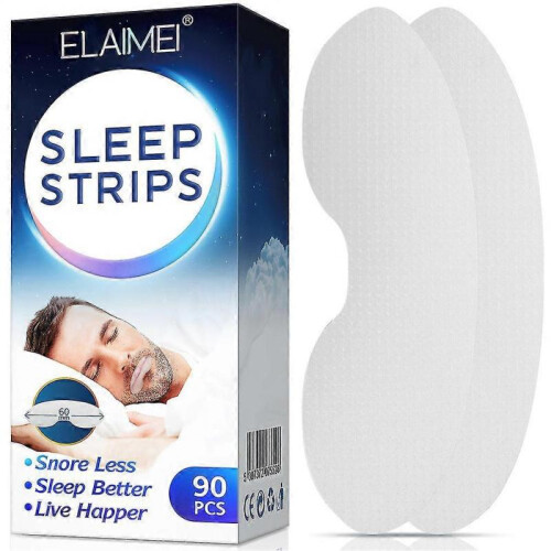 90 Packs Sleep Strips Sleeping Mouth Tape Anti-snoring Closed-mouth Patch 2