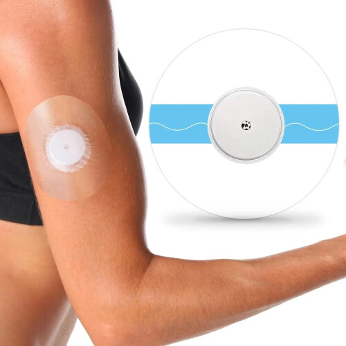 (For Freestyle Libre 2 Sensor, PU) 36Pcs/Pack CGM Patches for Freestyle Libre 2 Sensor Non Woven Adhesive Covers