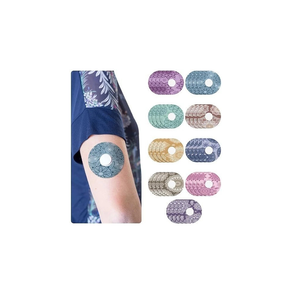 (For Freestyle Libre 2 Sensor, D011) 36Pcs/Pack CGM Patches for Freestyle Libre 2 Sensor Non Woven Adhesive Covers