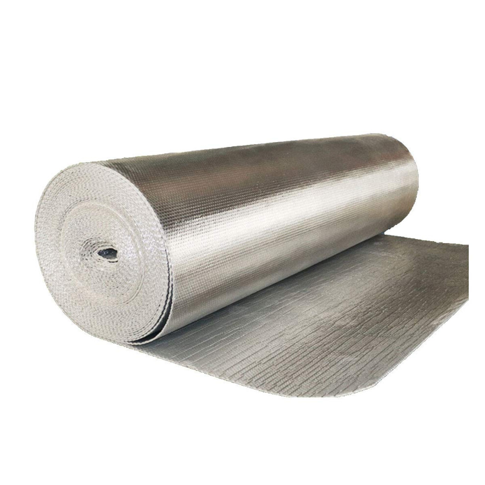 Lnsulation Radiator,Insulation Aluminium Double Al Radiator Reflector Foil Double Bubble Foil(1X10m) 943784973385