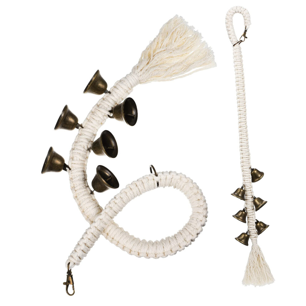 Puppy Door Training Bells 2 Cotton Rope Doorbells For Easy Potty Go Outside Alerts 943784973460