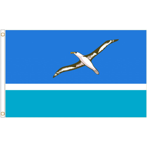 Midway Atoll Islands Hawaii USA Polyester Flag