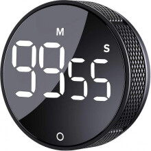 Digital Kitchen Timer, Visual Timer Large LED Display Magnetic Timer for Classroom Cooking Fitness Baking Learning Teaching