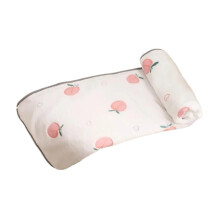 Cute Pattern Dogs Bed Blanket Warm Breathable Pet Sleeping Mat Velvet Comfortable Warm Cat Blanket Winter(Peach,M)