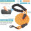 3 Dog Leash No Tangle, Multiple Dog Lead Shock Absorbing Bungee with Padded Handle 3