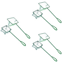 6 Pcs Small Aquarium Accessories Aquarium Net Handle Betta Fish Net Accessories for Pool Cleaning