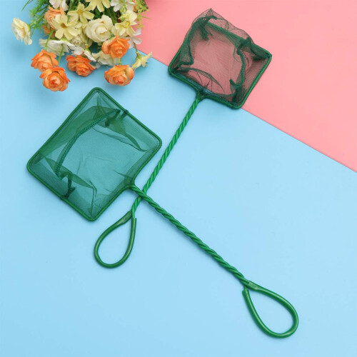 6 Pcs Small Aquarium Accessories Aquarium Net Handle Betta Fish Net Accessories for Pool Cleaning 1