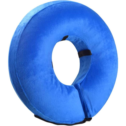 Inflatable Protective Pet Recovery Collar Biting  Tool Soft Inflatable Collar for Puppy Kitten 2