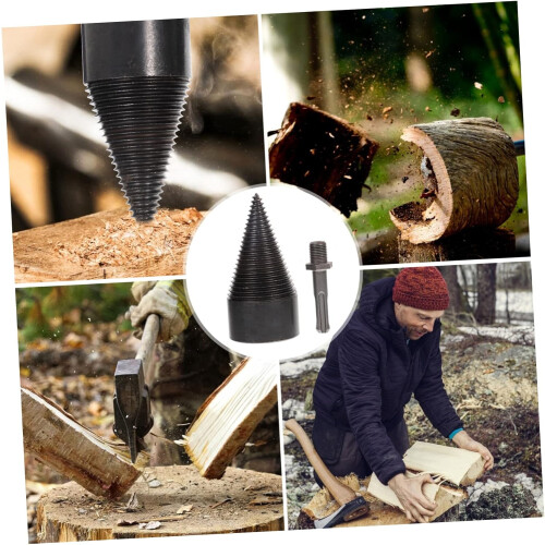 Firewood Drill Log Splitter Woodworking Drill Bit Formula Dispenser Power Tools 1