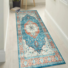 (80x150 cm- Large Runner Rug Kitchen Hallway Corridor, Regal) Non-Slip Traditional Rugs Runner Carpet Floor Mat