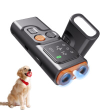 P7 Ultrasonic Dog Repellent, AntiBark Device with 30 Day Battery and Dual High Power Sonic Mode