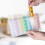 Box Container 7 Days Portable Pill Boxes 28 Grids Color Coded Date Printed 5