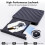 (Schwarz)QDSYLQ Εξωτερική μονάδα DVD CD USB: Εξωτερική μονάδα CD εγγραφής DVD συμβατή με φορ 6