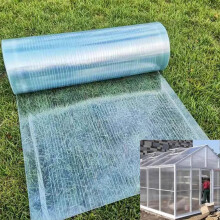 Polycarbonate Plastic Sheet,Impact Resistance Greenhouse Panels, Rainproof Roof Cover