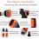 Garden Hose Nozzle, with 10 Adjustable Watering Patterns, Multifunctional High Pressure 3