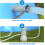Swimming Pool Replacement Hose,1.25' Diameter 59' Replacement Hose suit for Intex Filter Pump Hose 3