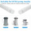 Swimming Pool Replacement Hose,1.25' Diameter 59' Replacement Hose suit for Intex Filter Pump Hose 4