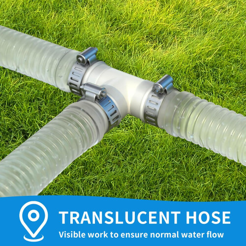 Swimming Pool Replacement Hose,1.25' Diameter 59' Replacement Hose suit for Intex Filter Pump Hose 1