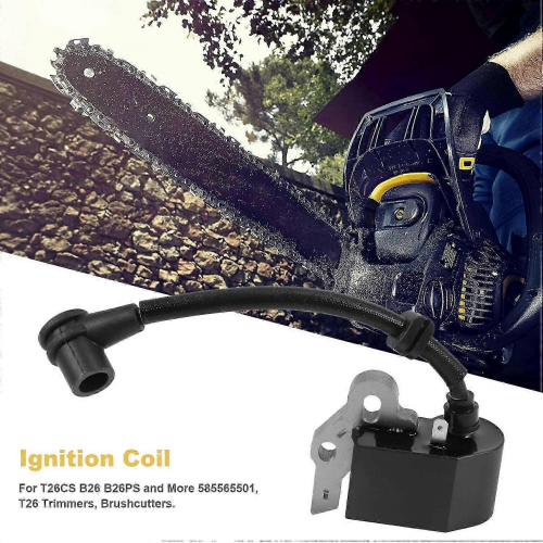 Bobina de ignição compatível com McCulloch T26CS B26 B26PS e mais 585565501 - Compatível com aparadores e roçadeiras T26 1
