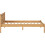 Seconique Maya Small Double 4ft Bed Frame - Distressed Waxed Pine, Flat Pack, Mattress Not Included, Assembly Required 13